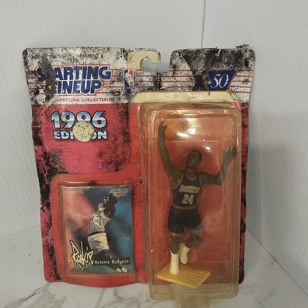 New 1996 NBA Starting Lineup Action Figure Antonio McDyess Denver Nuggets